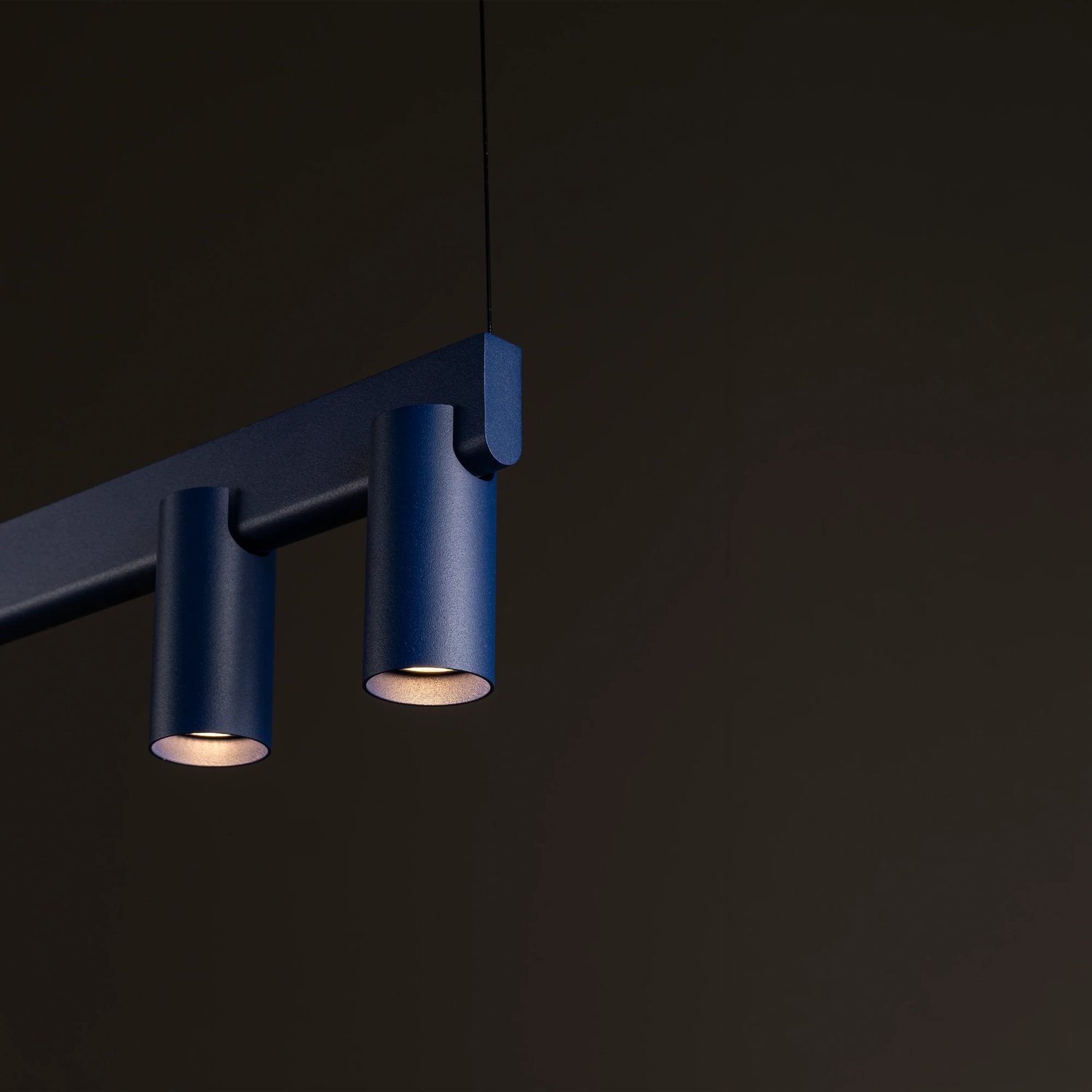 COLGANTE FOURTY LINE 8L AZUL - Liderlamp