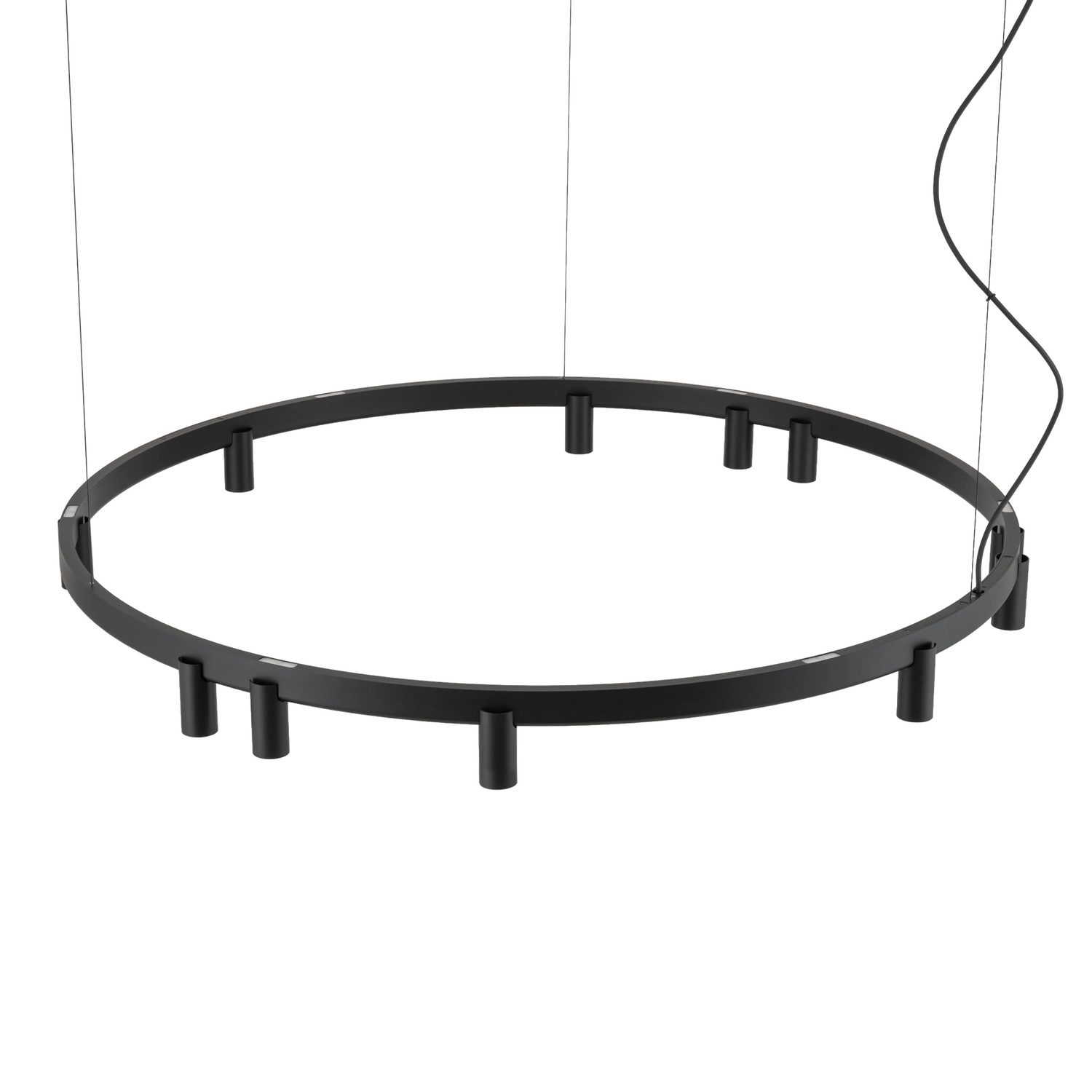 COLGANTE FOURTY ROUND 11L NEGRO - Liderlamp