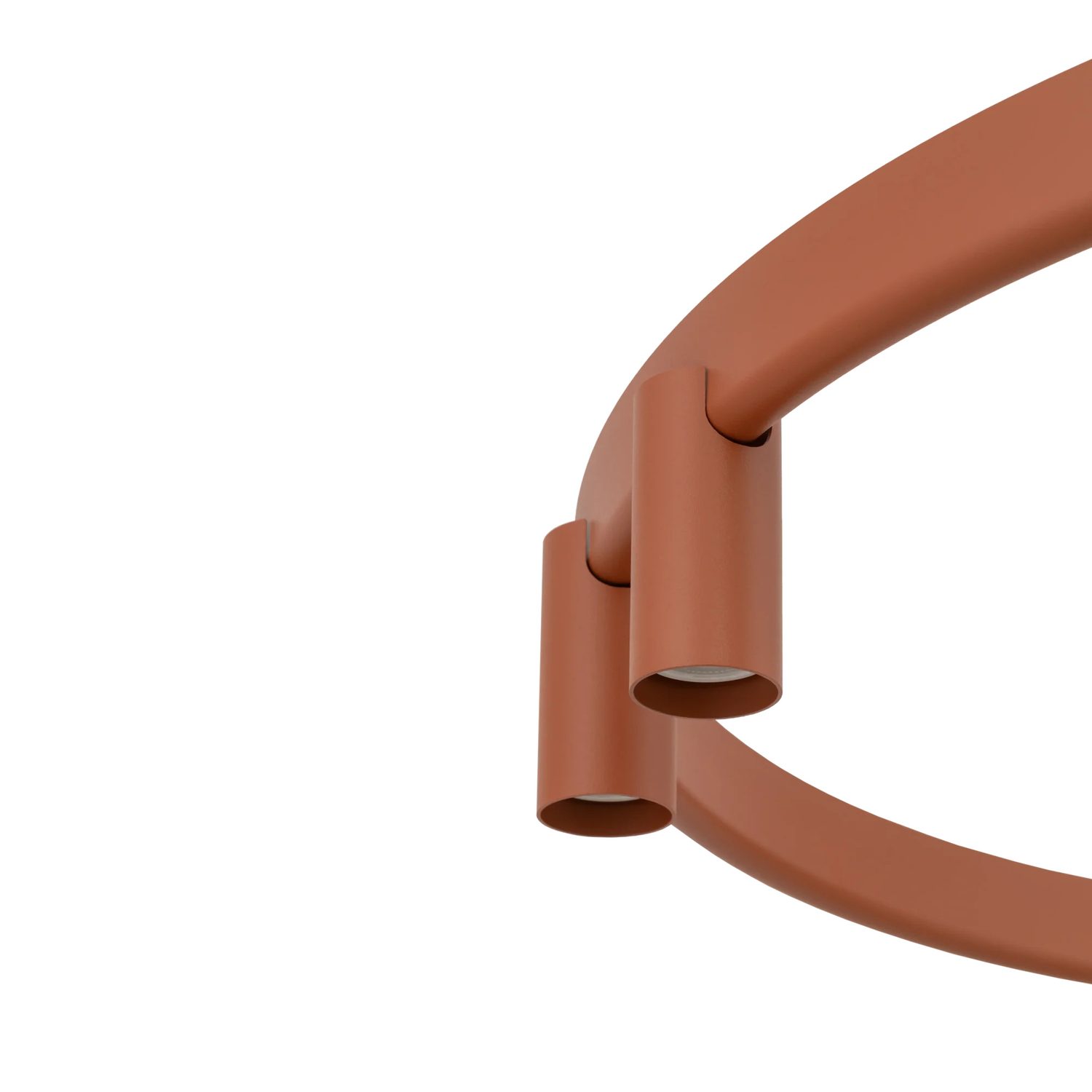 COLGANTE FOURTY ROUND 7L TERRACOTA - Liderlamp